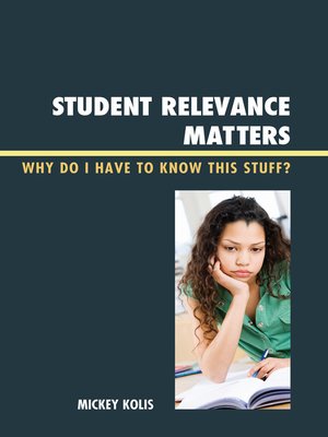 cover image of Student Relevance Matters